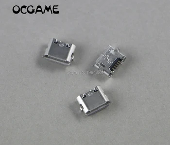 OCGAME 50шт короткий контактный разъем для подключения джойстика питания Разъем для зарядного устройства Mini Usb Порт для передачи данных для беспроводного контроллера PS4