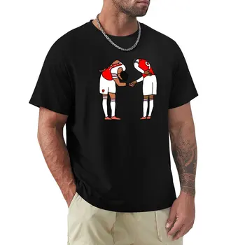 модная футболка с юмором, футболки Aubameyang и Lacazette, футболки с юмором, футболки для любителей спорта, черные футболки, мужские футболки в стиле хип-хоп