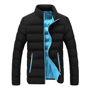 Зимняя повседневная модная теплая мужская пуховая утепленная мужская зимняя теплая приталенная толстая куртка с пузырями, повседневная куртка, верхняя одежда для мужчин