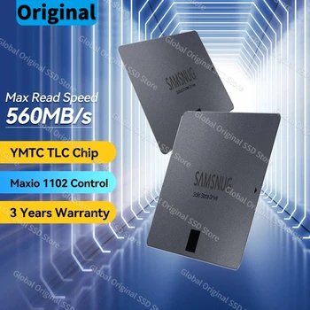 Оригинальный 870EVO SSD 1 ТБ 2 ТБ 500 ГБ Внутренний Твердотельный Диск HDD Жесткий Диск 4 ТБ 8 ТБ SATA3 2,5 дюйма 외장하드 для Портативного Компьютера PS5