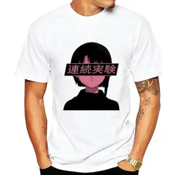 Мужская футболка LAIN SAD С ЯПОНСКИМ АНИМЕ от poser_boy Футболка Женская футболка