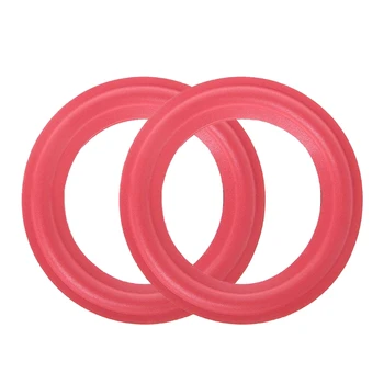 Хорошая эластичность Замена объемной катушки из вспененной резины с красными динамиками, гибкие резиновые объемные края, эластичность и прочное кольцо