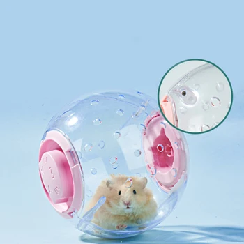 Хомяк Мышь 12 см Спортивный мяч для фитнеса, бега, забавная игрушка для мини-животных, Золотой Медведь, мыши, игрушки и аксессуары