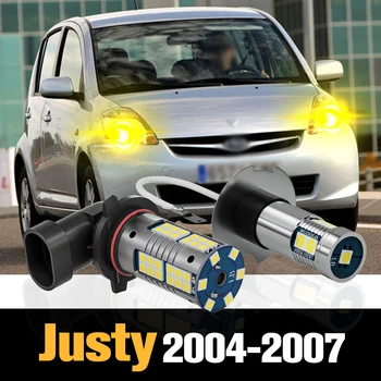 2шт Canbus светодиодные противотуманные фары Аксессуары для Subaru Justy 2004-2007 2005 2006