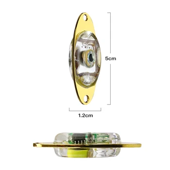 Светильник для приманки для рыбалки, встроенный аккумулятор для привлечения рыбы, светодиодный подводный глаз в форме глаза, 1 шт., Высококачественная горячая распродажа Iscas Pesca