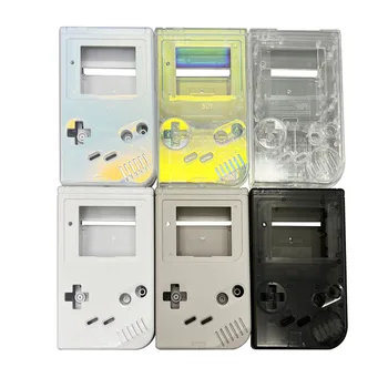 Новая Высококачественная оболочка Для GameBoy GB DMG 2,6-Дюймовый Оригинальный ЖК-Экран Со Стеклянным Экраном, Кнопками и Токопроводящими Резиновыми Накладками