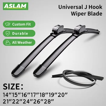 Щетки стеклоочистителя ASLAM J-образного типа с крючками U для Hyundai Starex 2007-2018 Стеклоочиститель 24 