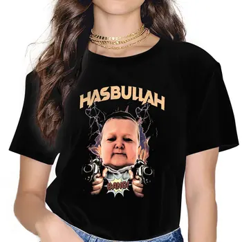Женские футболки Hasbulla Funny Bang Essential Hasbulla Magomedov, готическая винтажная женская одежда, топы с крупными графическими изображениями