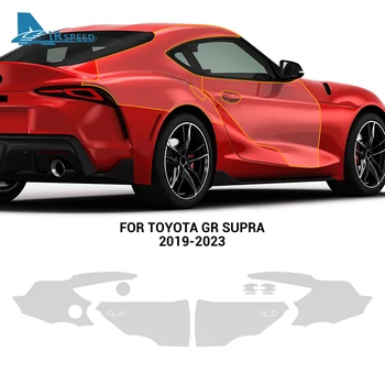 Пленка для Защиты От Царапин Transpare Car Exterior PPF Лакокрасочная Защитная Пленка для Toyota GR SUPRA 2019-2023 TPU Прозрачная Защитная Пленка