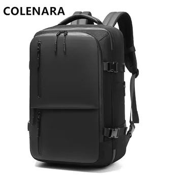 Многофункциональный рюкзак COLENARA, мужская сумка для деловых поездок из ткани Оксфорд, спортивная водонепроницаемая школьная сумка большой емкости,