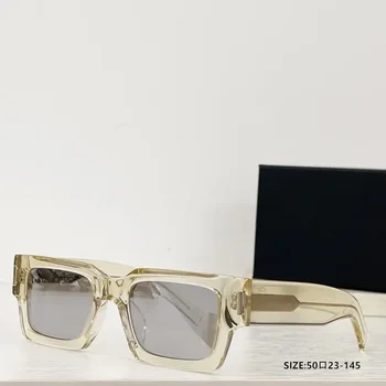 Женские квадратные очки 2023 с полной текстурой, модные, легкие и универсальные солнцезащитные очки как для мужчин, так и для женщин