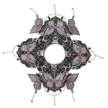 1 шт. Hanfu Butterfly Cloud На плече, Высококачественная изысканная Вышивка ручной работы, Антикварные Аксессуары для украшения Hanfu