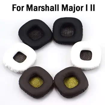 1 пара сменных кожаных губчатых амбушюр, защитные подушки наушников для наушников Mar-shall Major I II