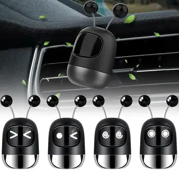 Автомобильные Освежители Воздуха Вентиляционные Зажимы Автомобильное Средство Для Очистки Воздуха Auto Creative Mini Robot Air Vent Clip Parfume Outlet Ароматерапия Для Автомобилей