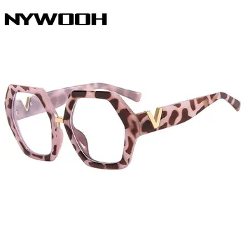 Новый бренд NYWOOH, Дизайнерские Квадратные Солнцезащитные очки UV400 с защитой от синего света, Солнцезащитные очки для мужчин и женщин, Винтажные очки