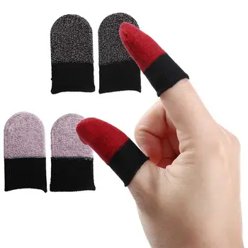 Игровой рукав для пальцев из стерлингового серебра PUBG Gaming, противоскользящий рукав для пальцев для игр, перчатки для пальцев с сенсорным экраном, защищающие от пота