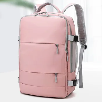 Женский рюкзак 15,6 дюймов для девочки-подростка, USB-зарядка, рюкзак для ноутбука, Независимая сумка для обуви, дорожный деловой рюкзак, уличный рюкзак