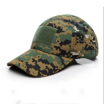 Спортивные кепки с застежкой сзади, Камуфляжная шляпа, Сафари, кемпинг, Тактическая Военная армейская камуфляжная охотничья кепка, мужская кепка для взрослых