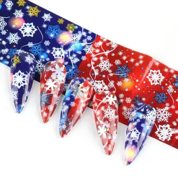 50шт Хорошей бумаги для нейл-арта, Переносная наклейка на Рождественскую тематику, Ультратонкий орнамент для ногтей, улучшающий атмосферу
