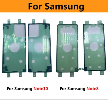 Рамка крышки батарейного отсека, наклейка на объектив камеры, клей для Samsung Note 20 Ultra, Note 10 Plus, Note 8 9 7 Lite