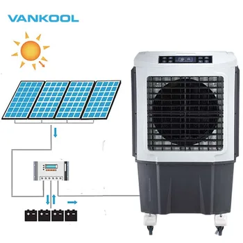 солнечный кондиционер vankool 6000CMH led портативный промышленный охладитель воздуха airconditioner climatiseur solaire aires acondicionados