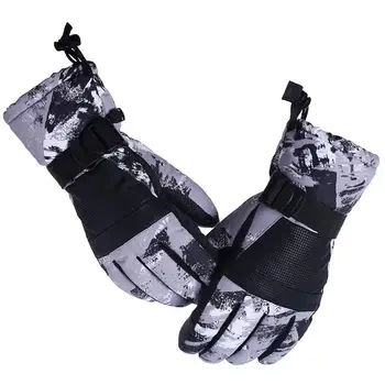 Мотоциклетные перчатки Зимние Толстые мотоциклетные Перчатки для мужчин Женские Зимние перчатки Мужские перчатки Зимние велосипедные перчатки мотоциклетные