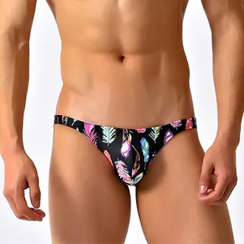 Сексуальные мужские плавательные трусы Бикини с низкой талией, плавки для мужчин, гей-купальник, пляжные шорты 2023 Slip