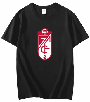 ИСПАНИЯ, повседневная мужская футболка из чистого хлопка с принтом GRANADA town, спортивная женская футболка cf