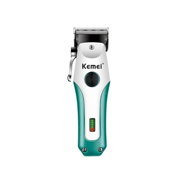 Kemei 1 Комплект Беспроводного Триммера Мужская Профессиональная Машинка Для Стрижки Волос Перезаряжаемая Стрижка Волос