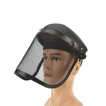 Защитный шлем для садовой триммерной травы 1ШТ. С сеткой на все лицо для защиты кустореза в лесном хозяйстве