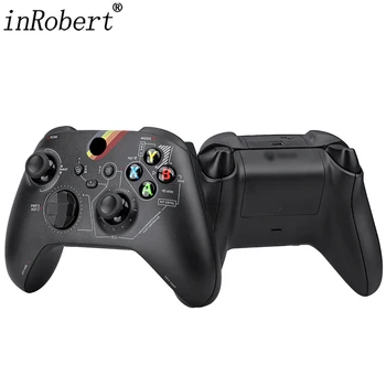 Для Xbox Series X Замена крышки корпуса черного контроллера Передняя лицевая панель без контроллера