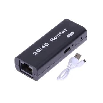 Мини-портативная точка доступа 3G/4G WiFi Wlan Точка доступа Wi-Fi 150 Мбит/с Беспроводной маршрутизатор RJ45 USB с USB-кабелем
