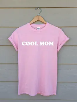 Футболка Sugarbaby Cool Mom, футболка для мамы, рубашка на День матери, Объявление о беременности, Подарок для мамы, высококачественная модная футболка